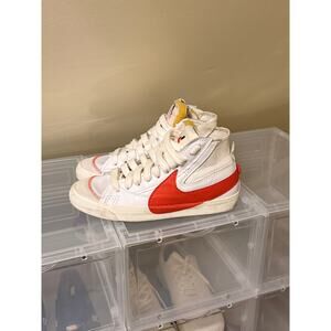 Nike Blazer Jumbo White/Red DH7690-100 Size 9.5